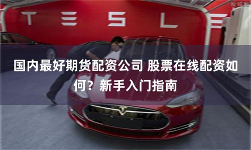 国内最好期货配资公司 股票在线配资如何？新手入门指南